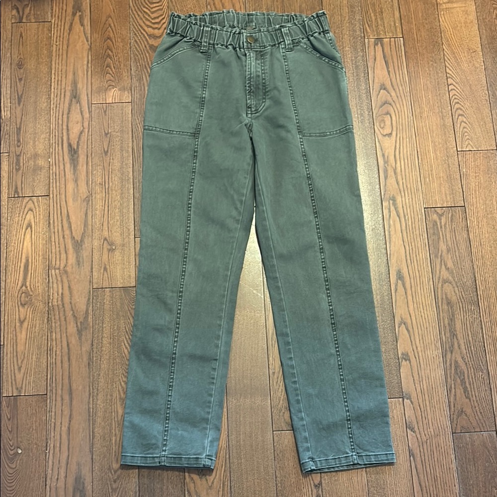 Young Fabulous & Broke Olive Green Straight Leg Pants